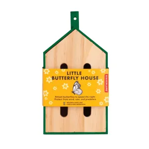 Kikkerland Great Outdoors - Wooden Butterfly House