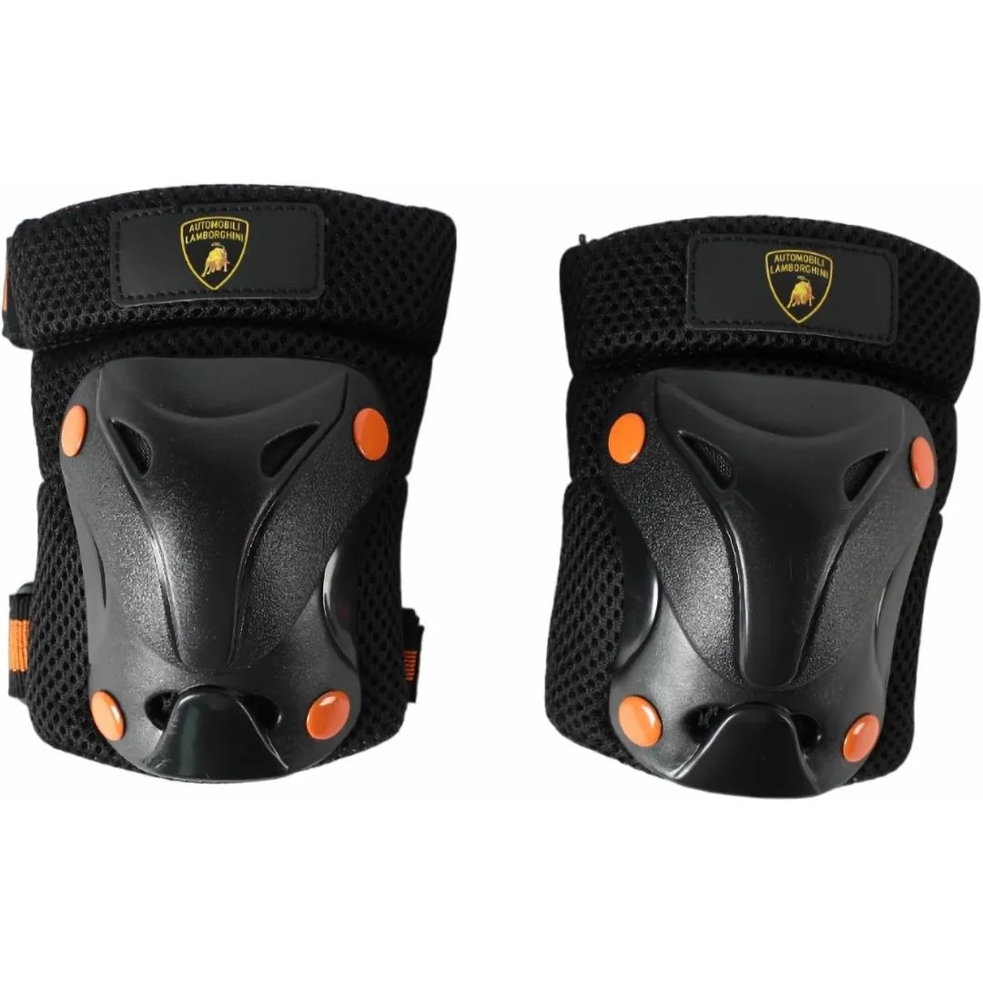 Lamborghini Skate Protector Set, Black/Orange Multiple Size