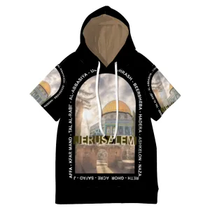 Luxury Breathable Short Sleeve Hoodie