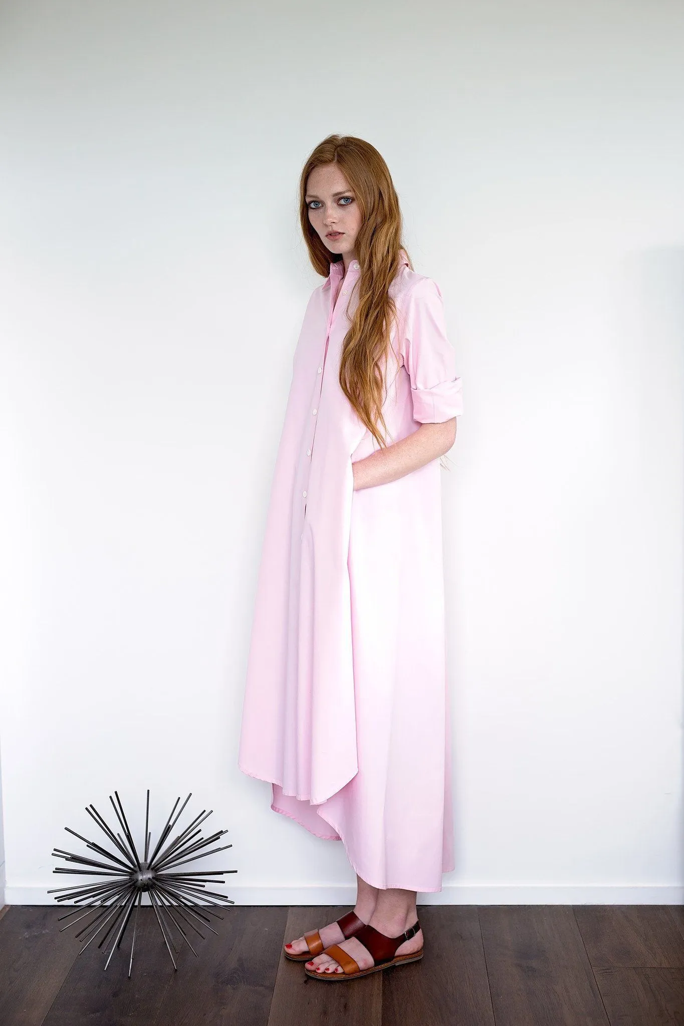 Maaya Long Length - Ballerina Pink Poplin