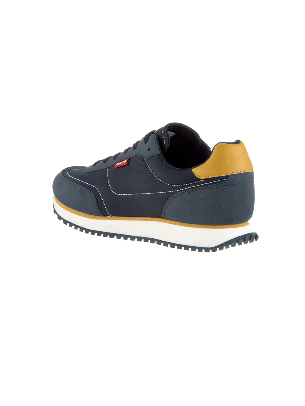 Men's Navy Colorblock Shoes