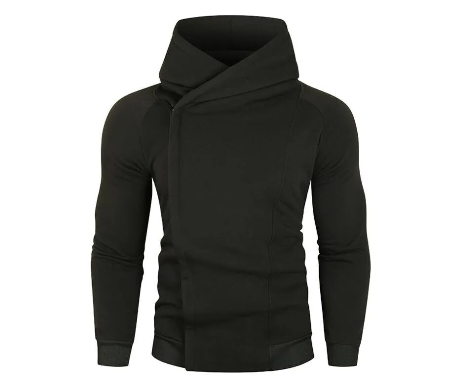 Men's Zipper Casual Hooded Sweatshirt