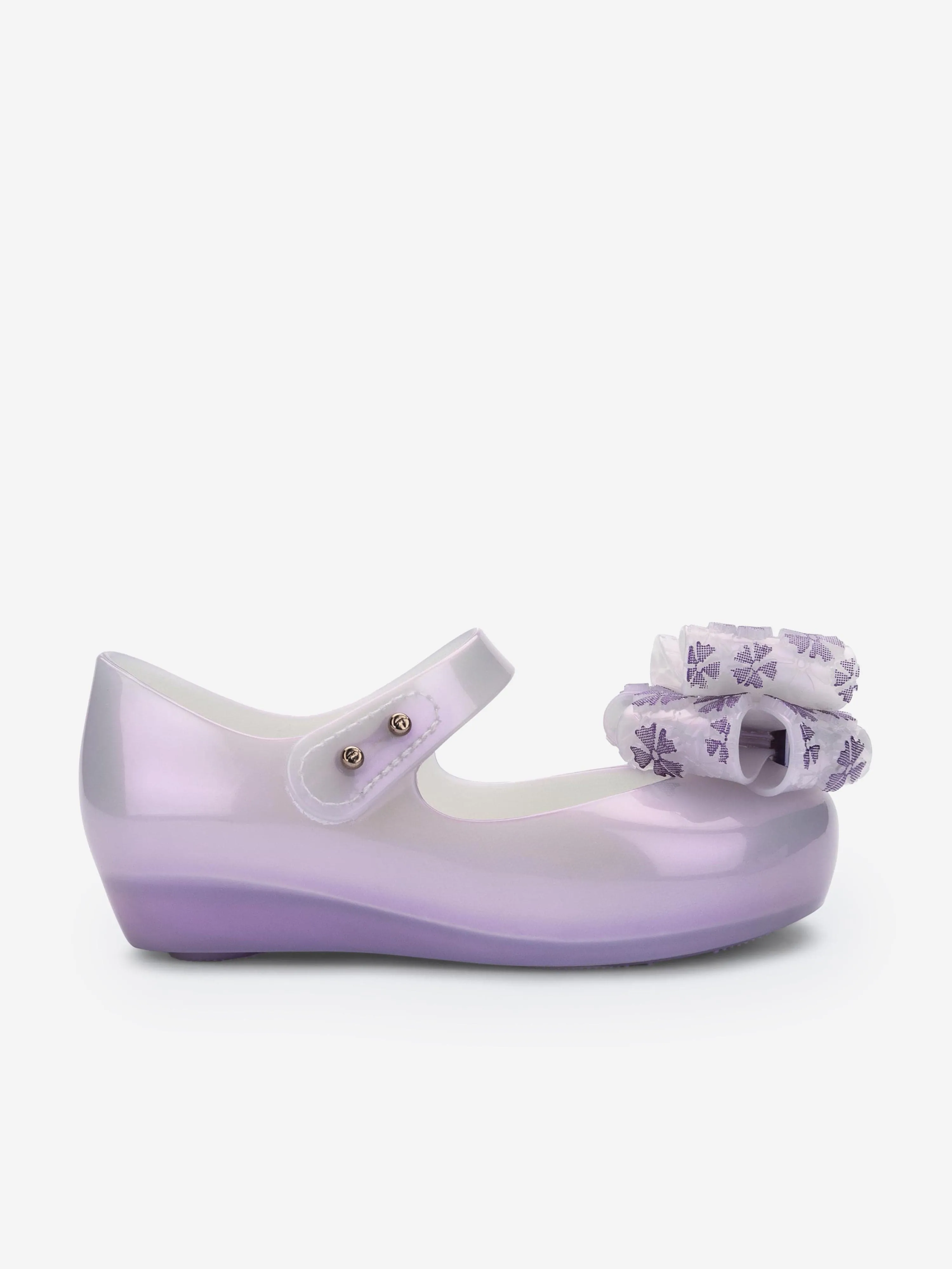 Mini Melissa Girls Ultragirl Sweet Shoes in Purple