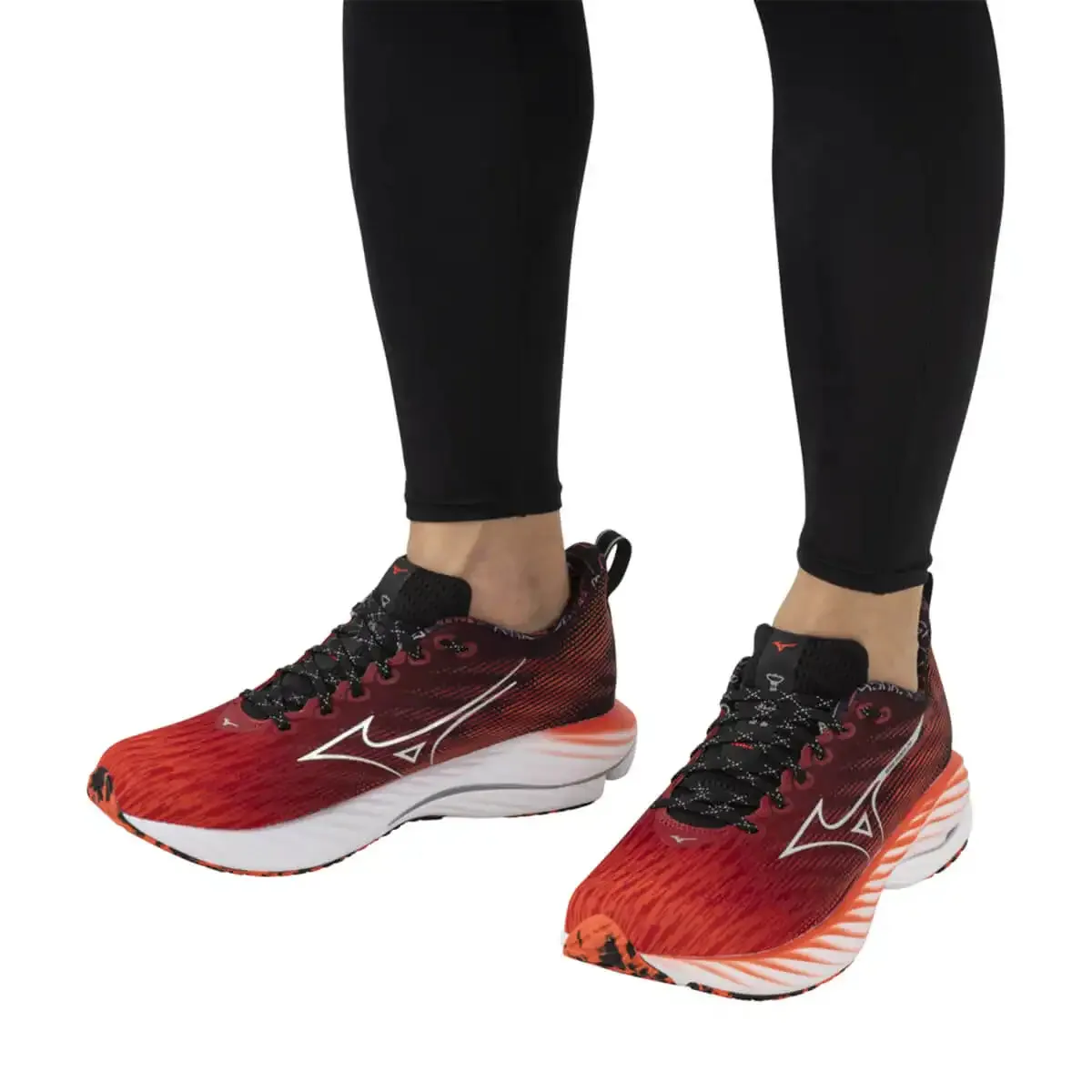 Mizuno Wave Rider 28 Unisex | Mizuno Ignition Red/silver/black