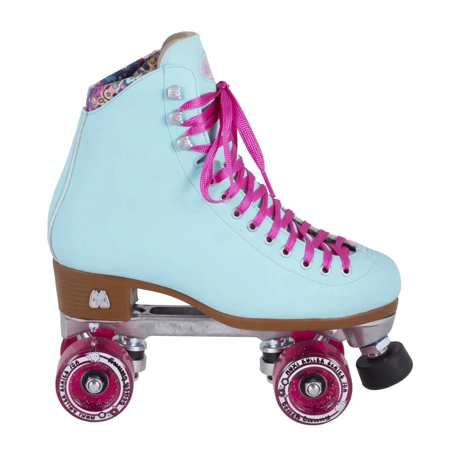 Moxi Beach Bunny Quad Roller Skate Medium - Blue Sky