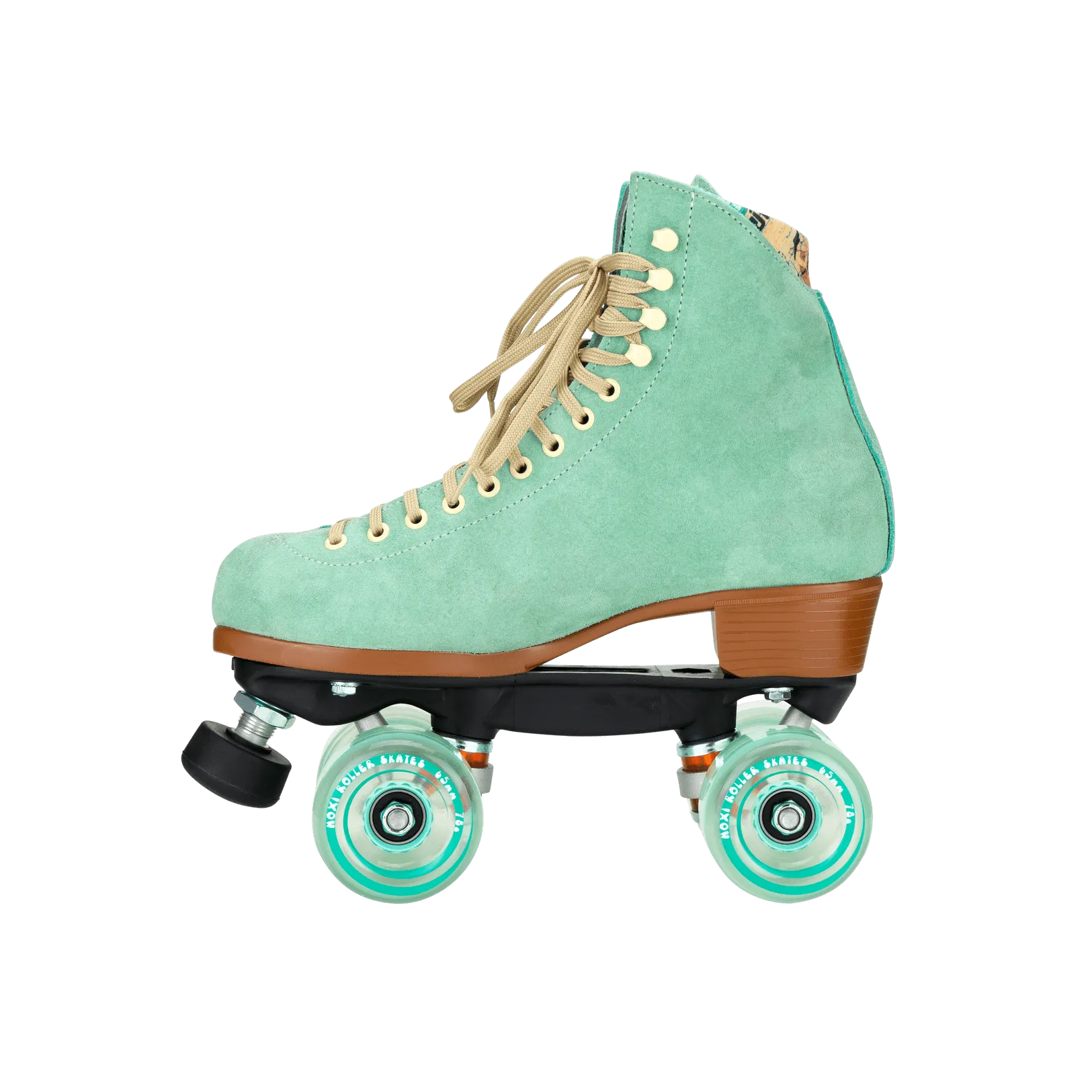 Moxi Lolly Floss Teal Roller Skate Complete - Floss - Size 8 or 10 Only - Super Sale