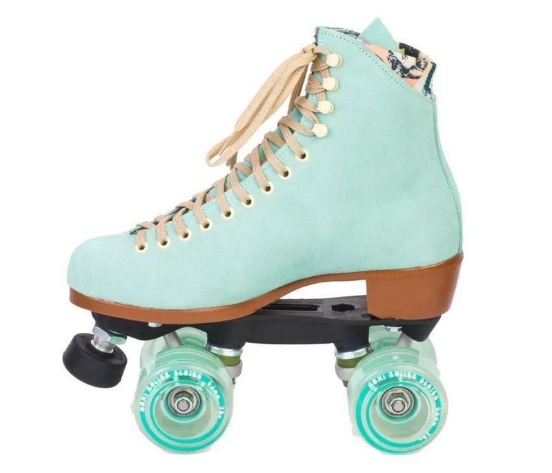 Moxi Lolly Floss Teal Roller Skate Complete - Floss - Size 8 or 10 Only - Super Sale