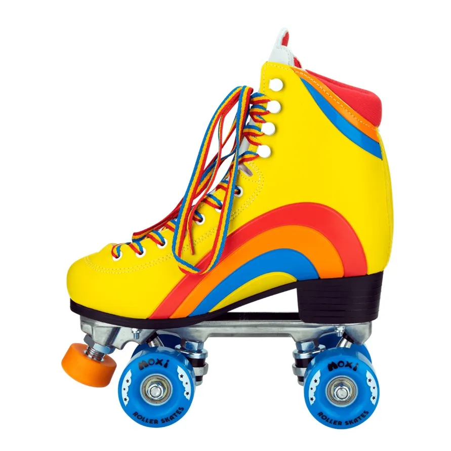 Moxi Rainbow Rider Sunshine Yellow Roller Skates