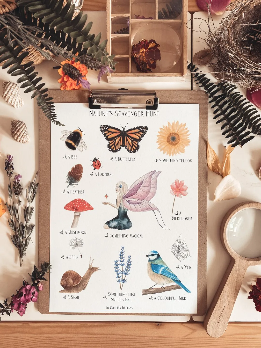 Nature's Scavenger Hunt Print