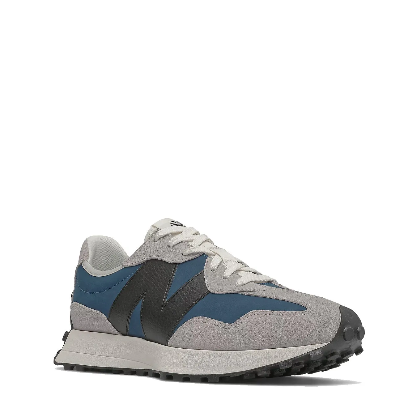 New Balance Mens 327 Trainers Rain Cloud / Black