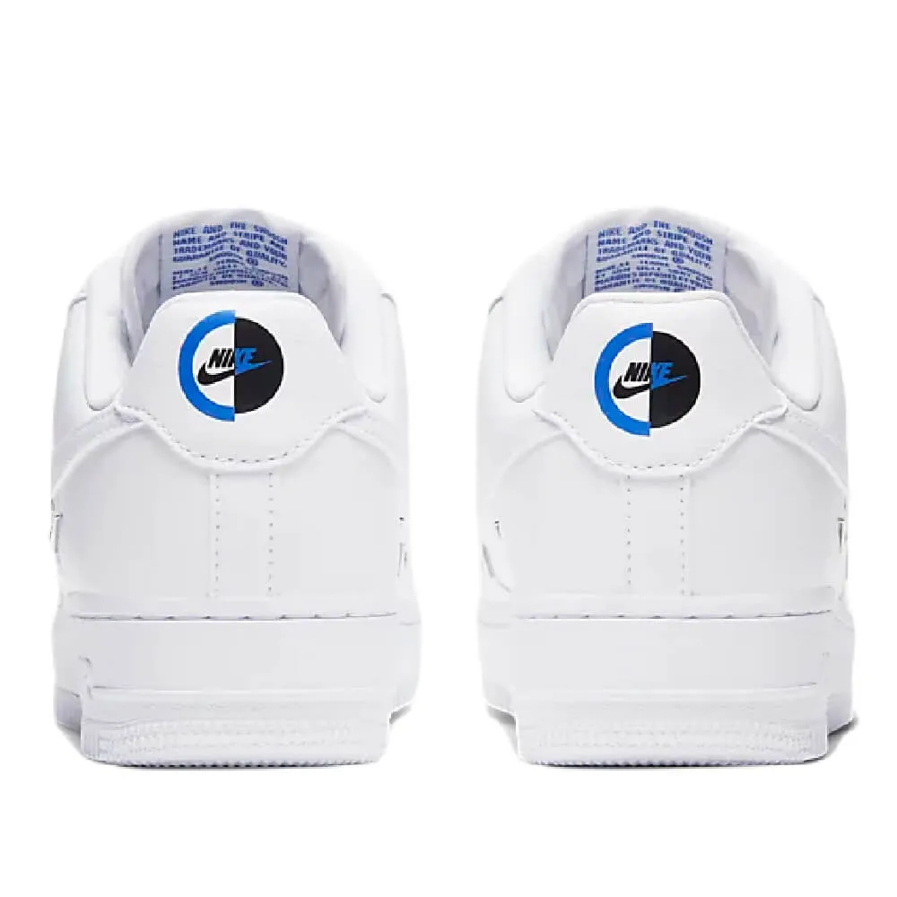 Nike Air Force 1 07 LX sneakers, white/blue