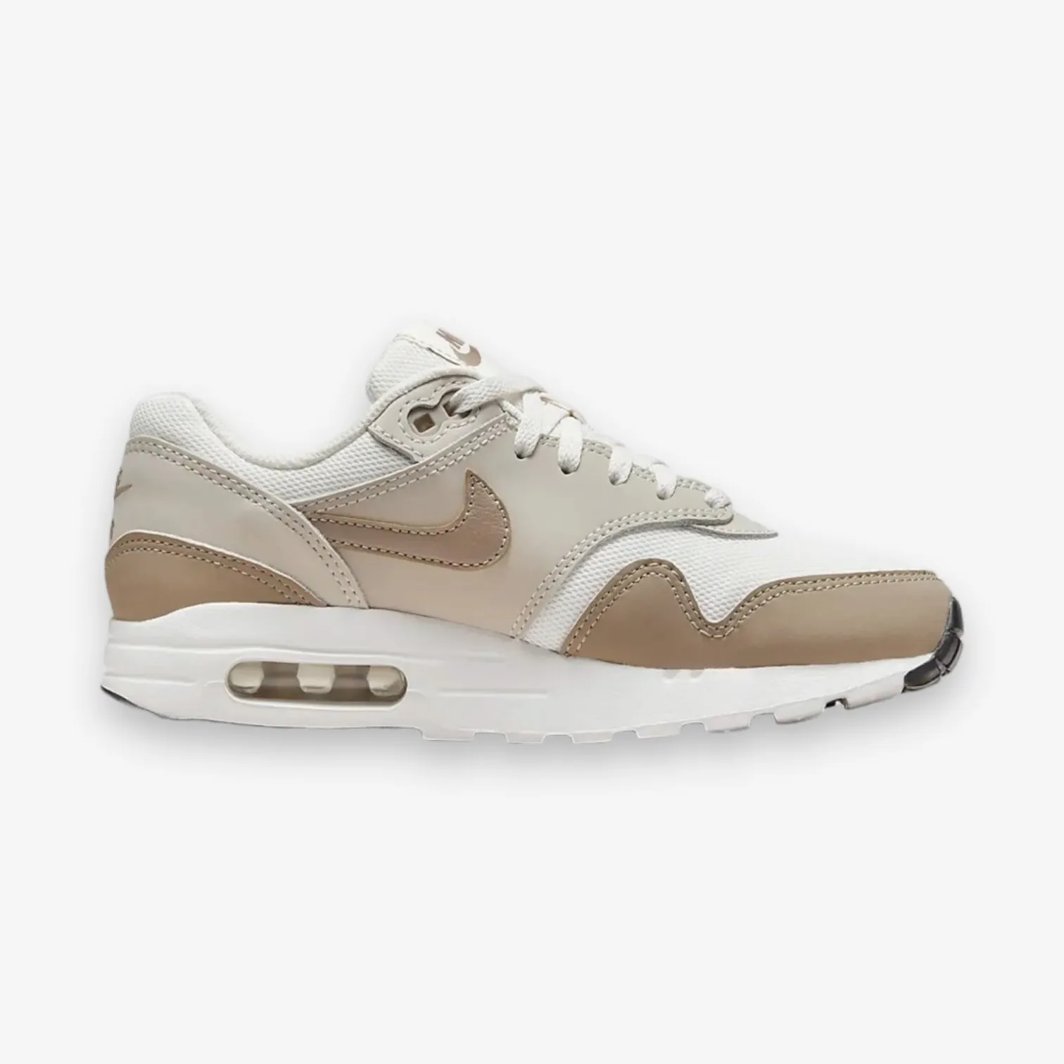 Nike Air Max 1 GS Phantom Khaki Light Orewood Brown DZ3307-006 Grade School-p0