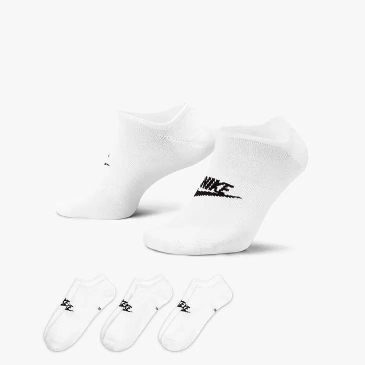 Nike, Everyday Essential No Show Socks - 3 Pair