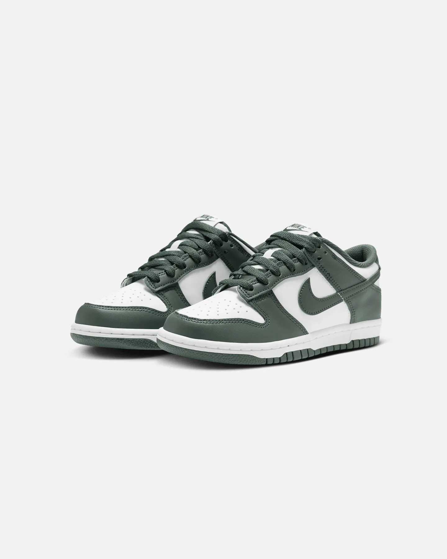 Nike Kids' Dunk Low (GS) White/Green