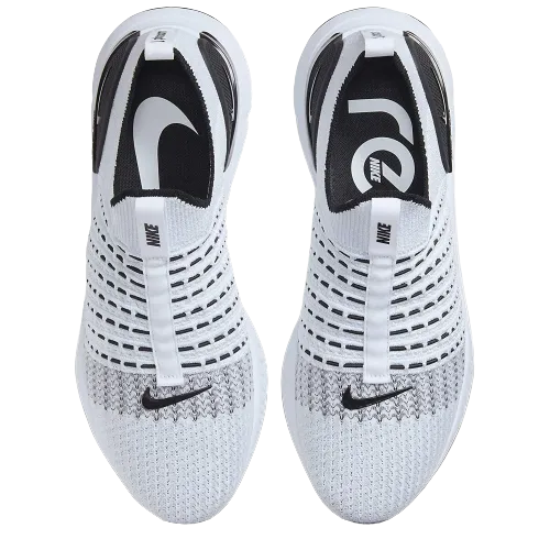 Nike React Phantom Run Flyknit 2 White Black Men's