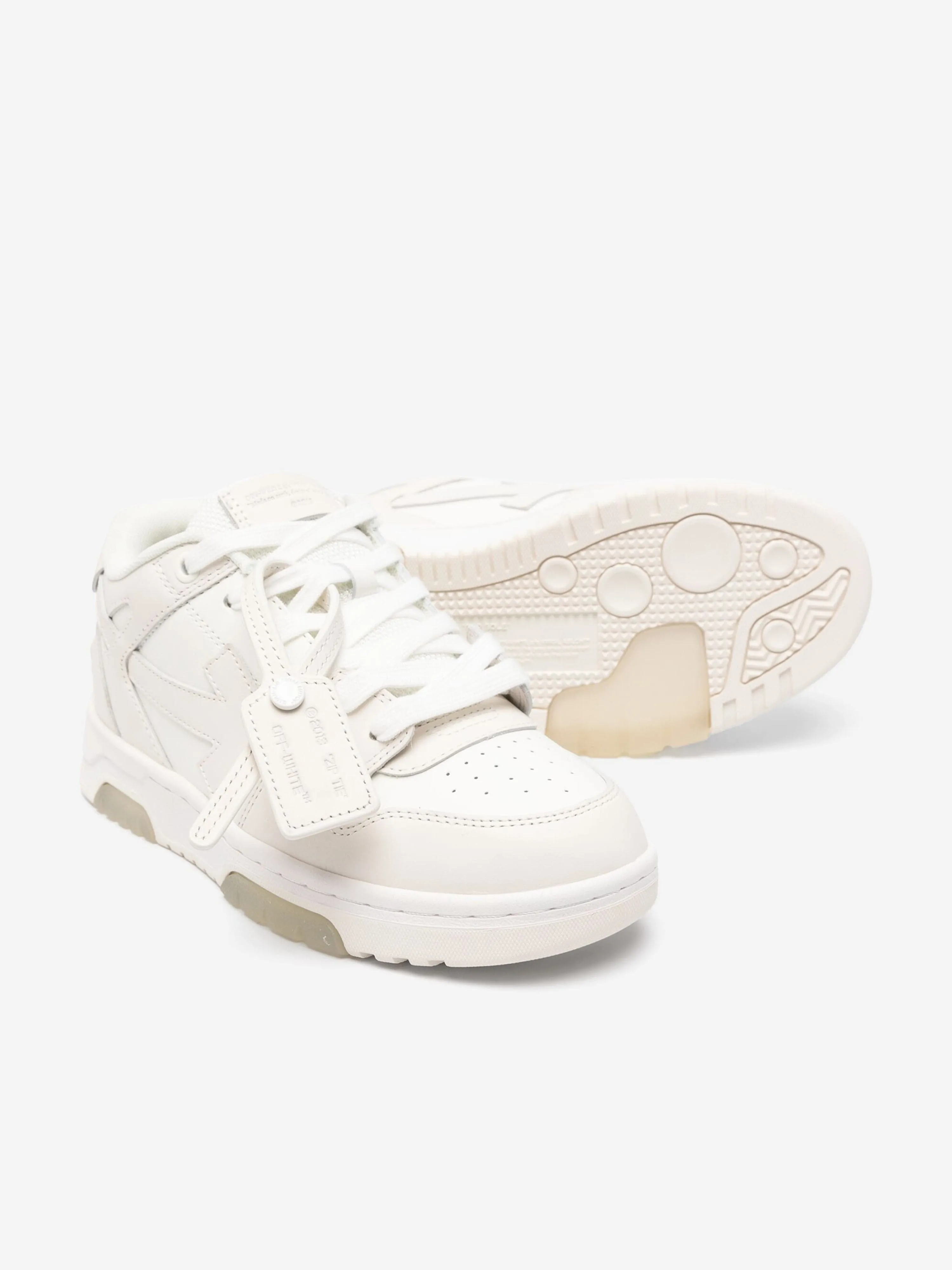 Off-White Kids Out Of Office Trainers in White