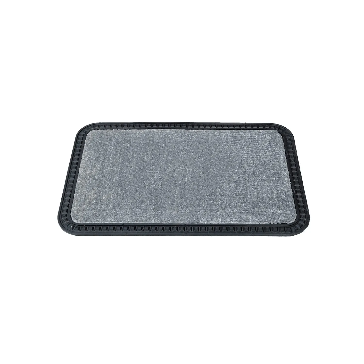 OnlyMat Luxury Soft Mat - Entrance, Kitchen, Bathroom, Bedside - Plain Grey - Large Size (40cm X 60cm)