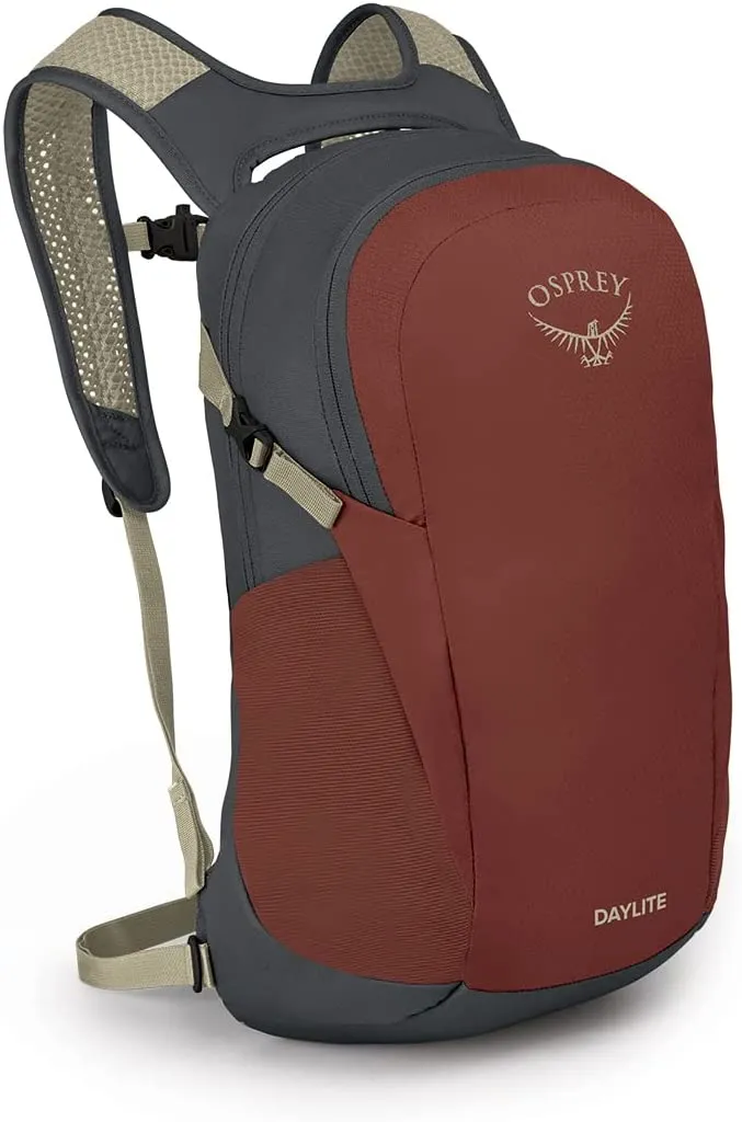 Osprey Daylite Backpack / Acorn Red / Tunnel Vison Grey