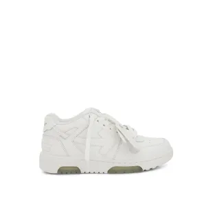 Out of Office Leather Sneakers In Colour White