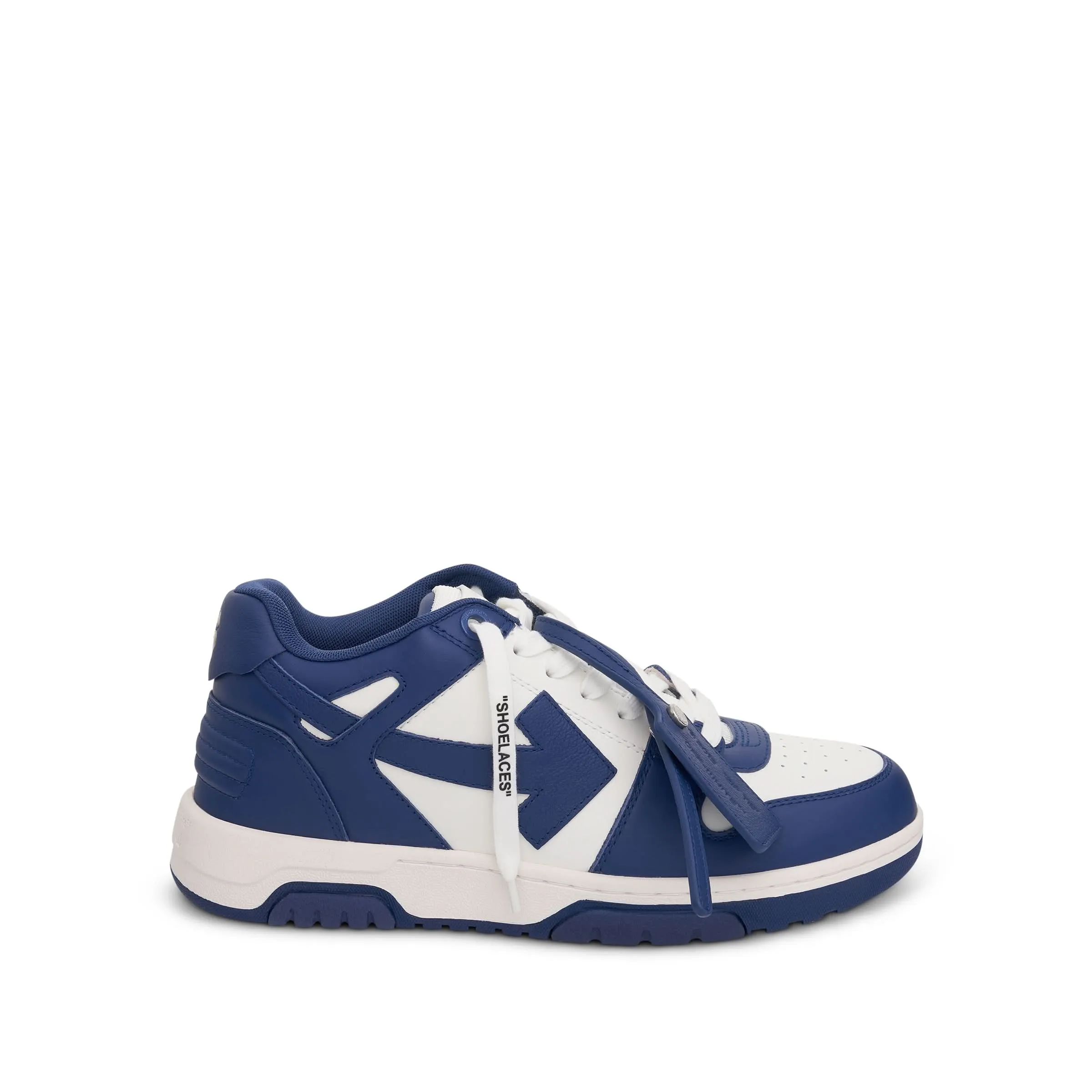 Out Of Office Sneakers in White & Dark Blue