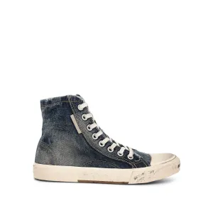 Paris High Sneaker Denim in Blue