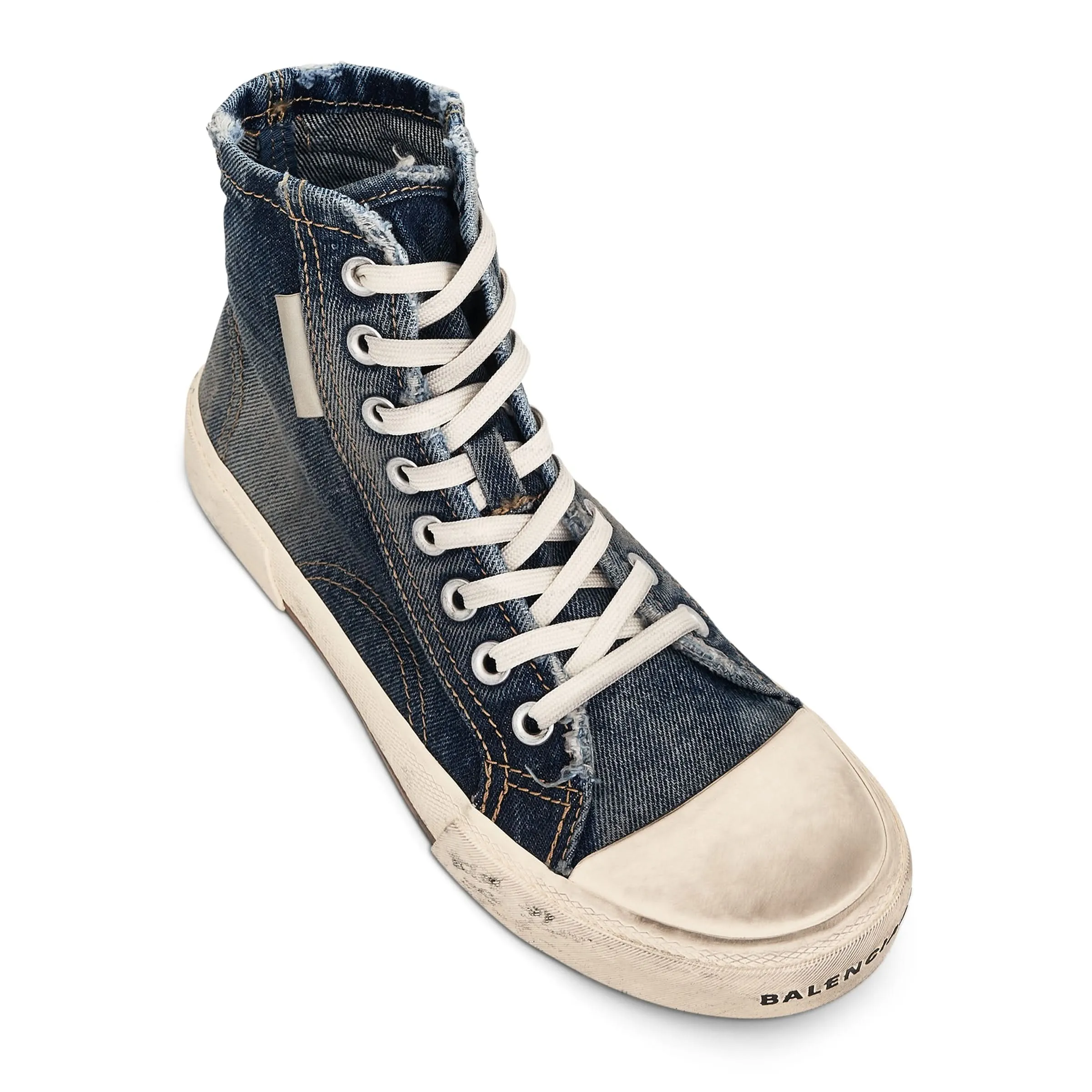 Paris High Sneaker Denim in Blue