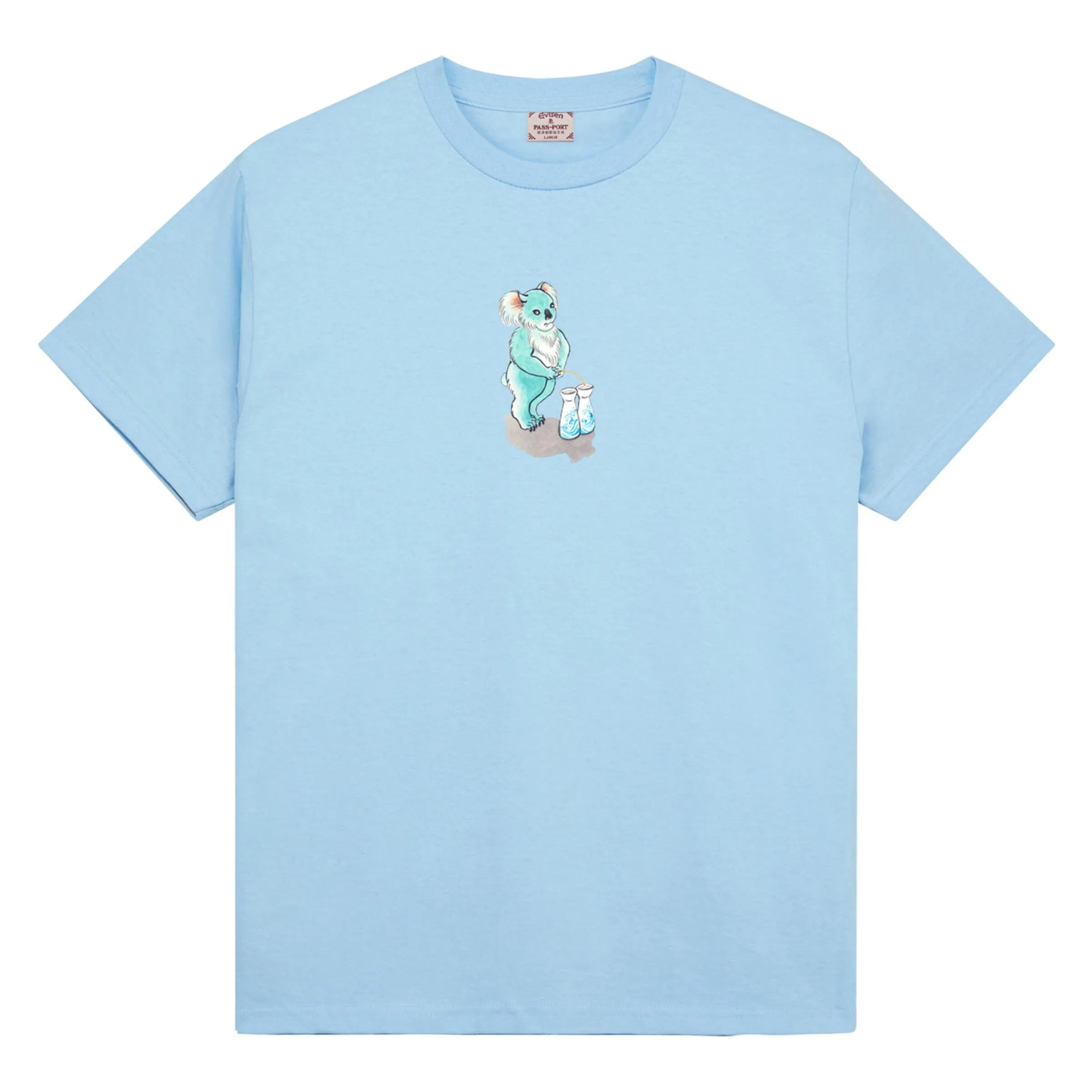 Pass-Port Sake Tee Powder Blue