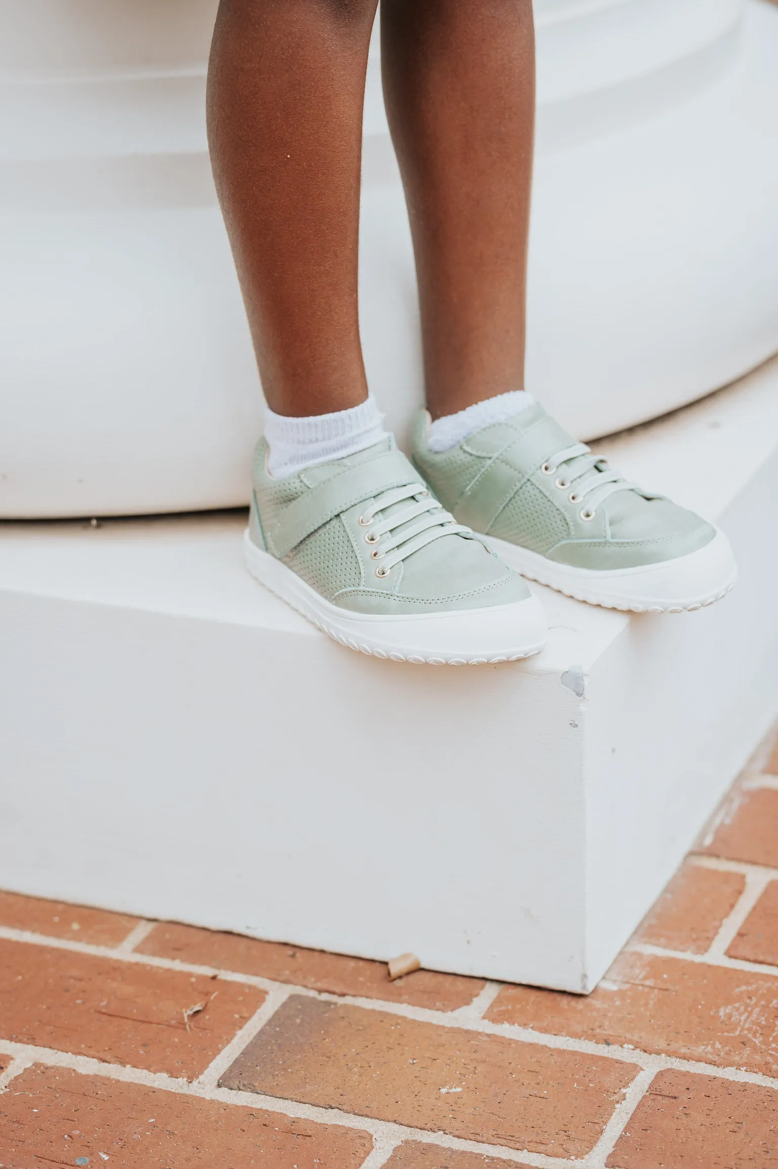 Play Perfect Avocado Low Top {Premium Leather}