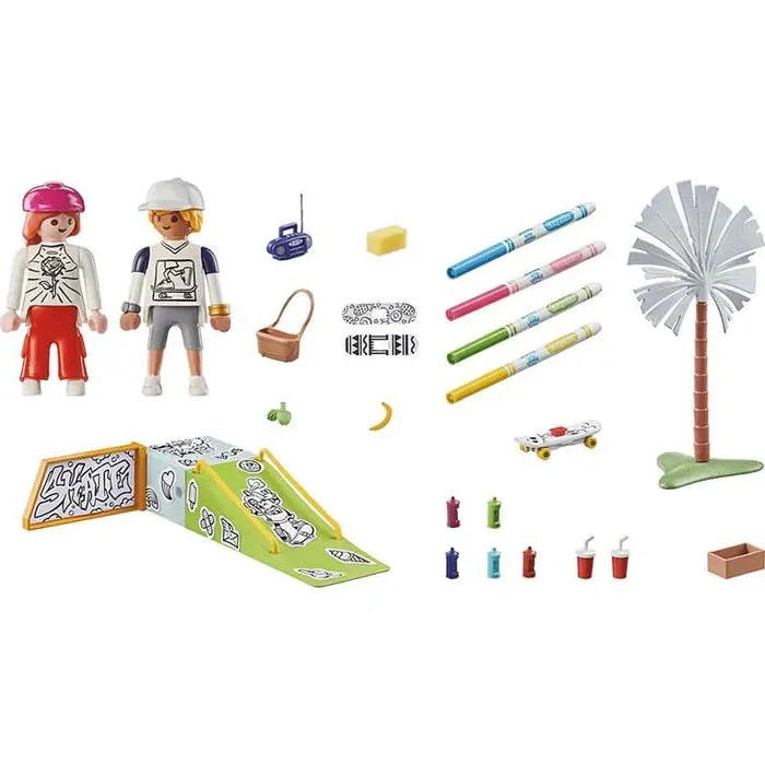 Playmobil Color: 71515 Skate Park