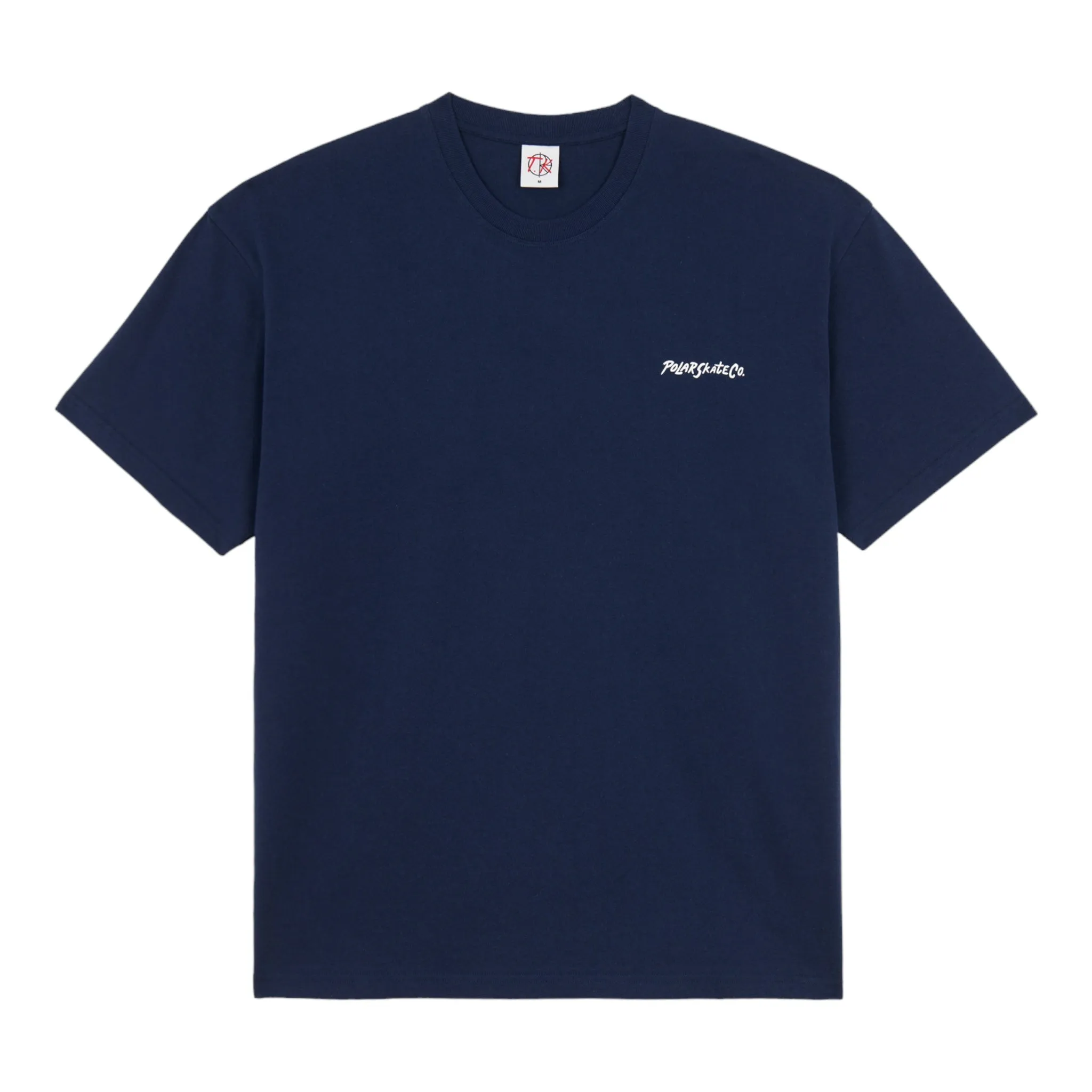 Polar Skate Co - 12 Faces Tee - Dark Blue