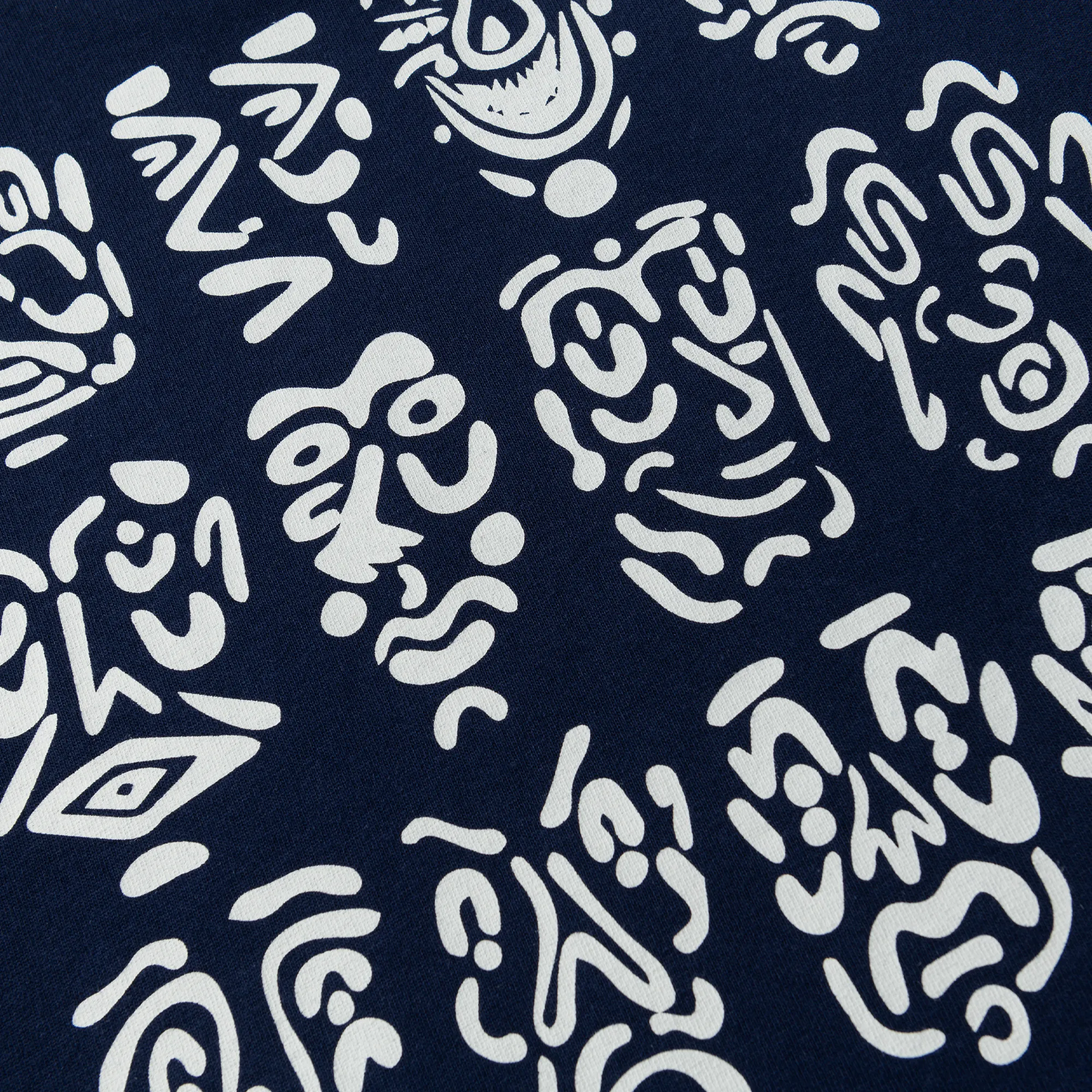 Polar Skate Co - 12 Faces Tee - Dark Blue