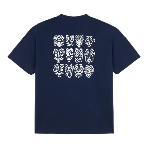 Polar Skate Co - 12 Faces Tee - Dark Blue