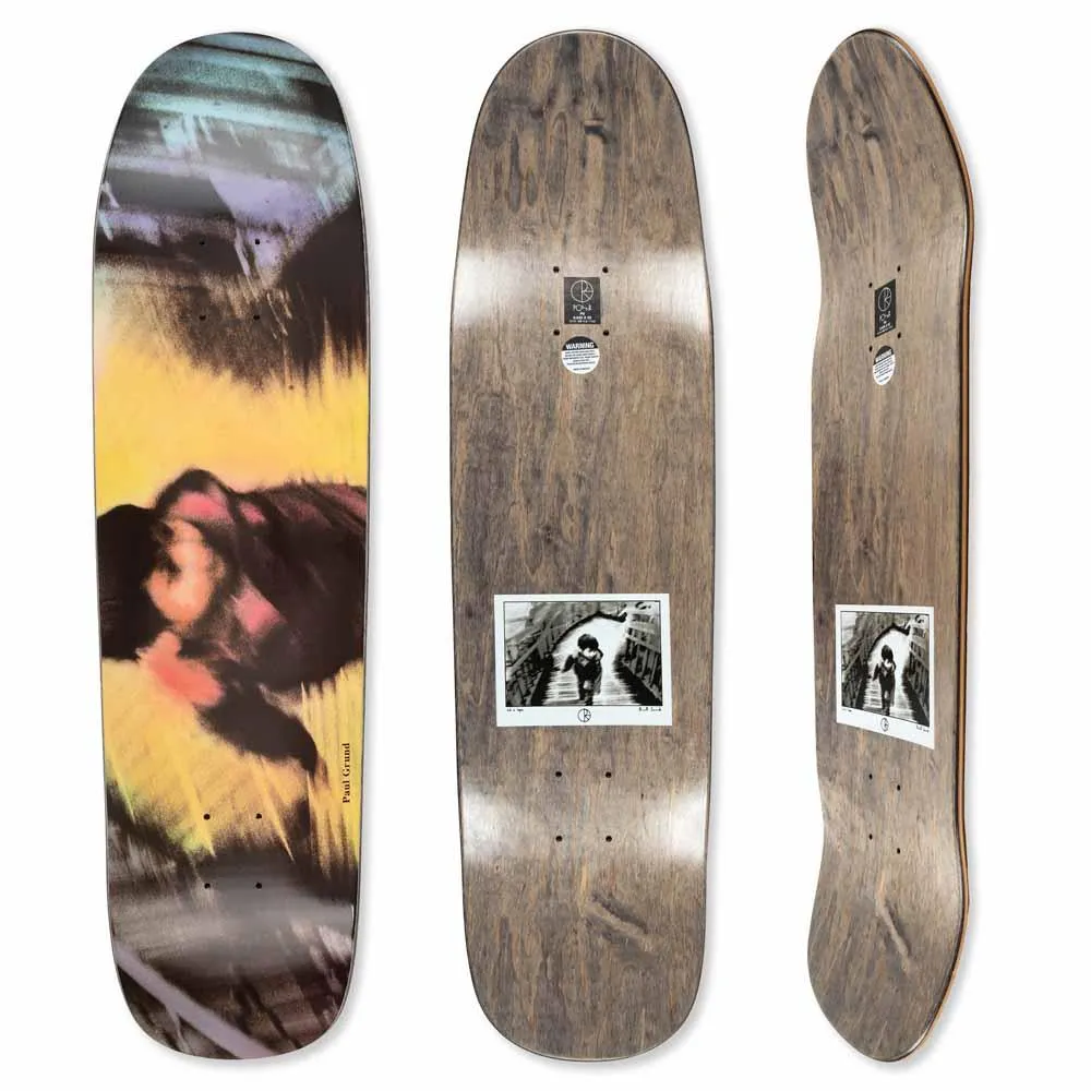 Polar Skateboards Paul Grund  Kid In Japan Skateboard Deck P9 8.62"