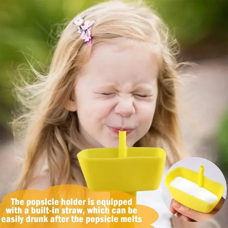 'PopNoDrop" Popsicle Holder