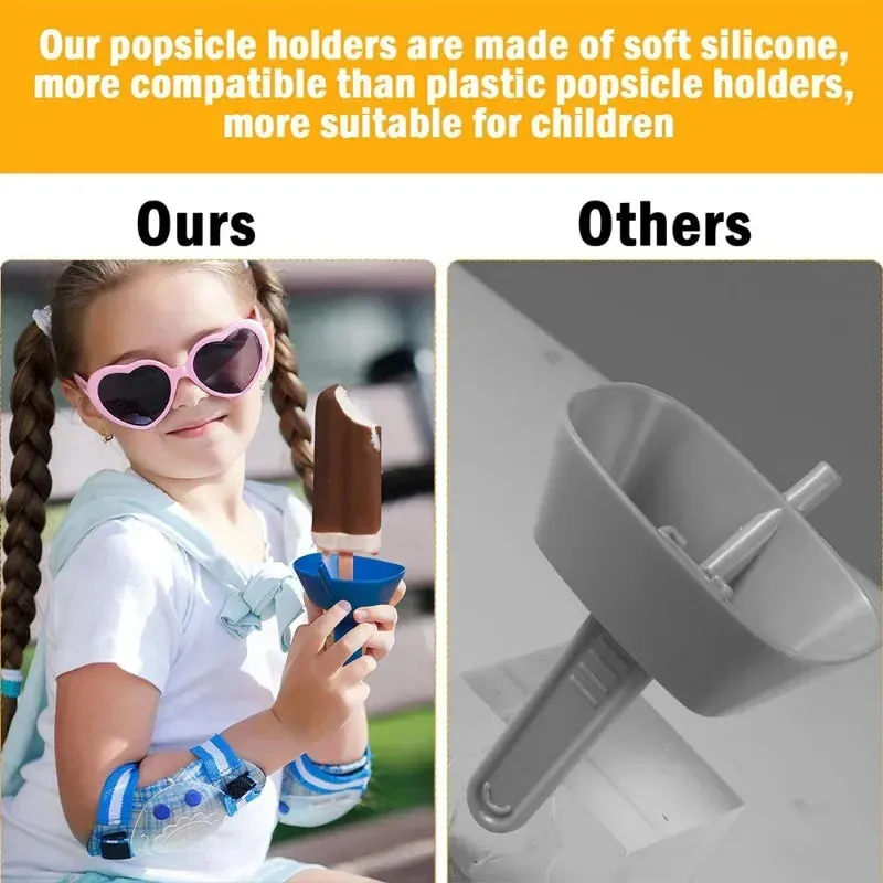 'PopNoDrop" Popsicle Holder