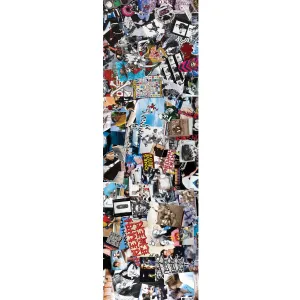 Powell Peralta Animal Chin Collage Griptape - 10.5"x33" White