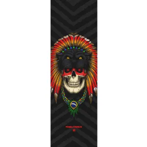 Powell Peralta Hoefler Skull Griptape - 10.5"x33" Black