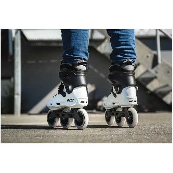 Powerslide Next Black White 100 Inline Skates