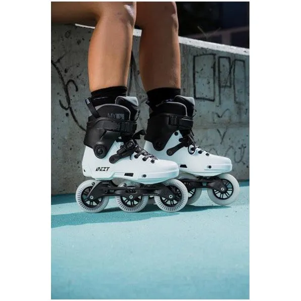 Powerslide Next Black White 100 Inline Skates