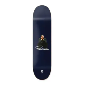 Primitive 8" x 31.75" Tupac Shakur Navy Blue Skateboard Deck