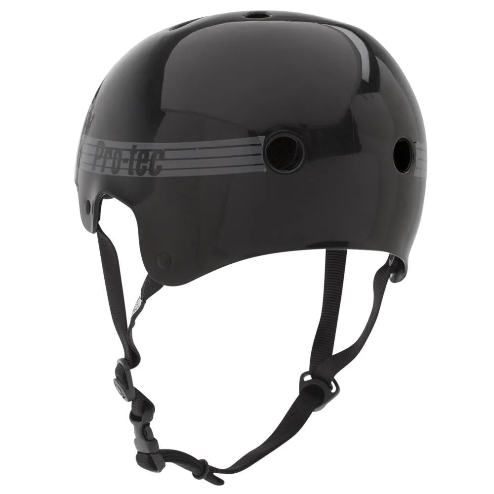 Pro-Tec Lasek Black Longboard Skateboard Helmet