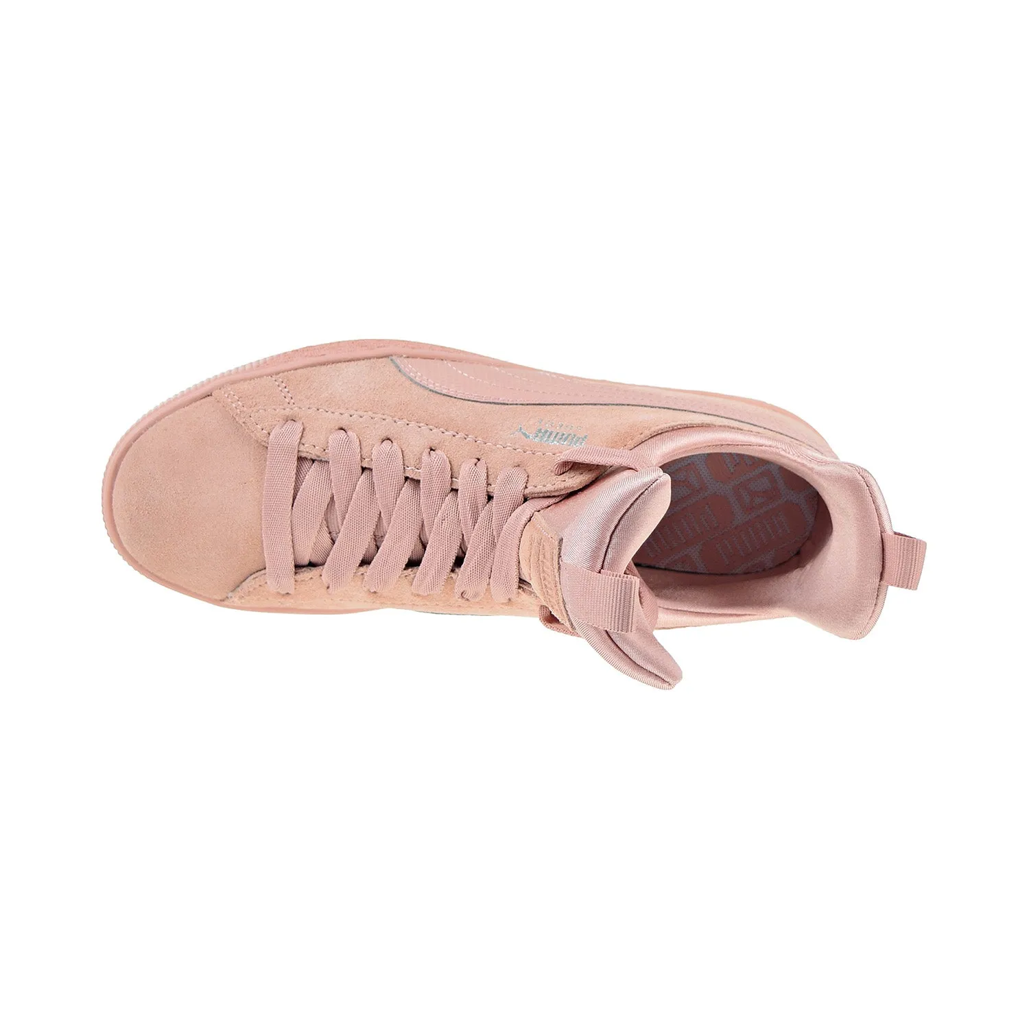 Puma Suede Fierce Women's Shoes Peach Beige