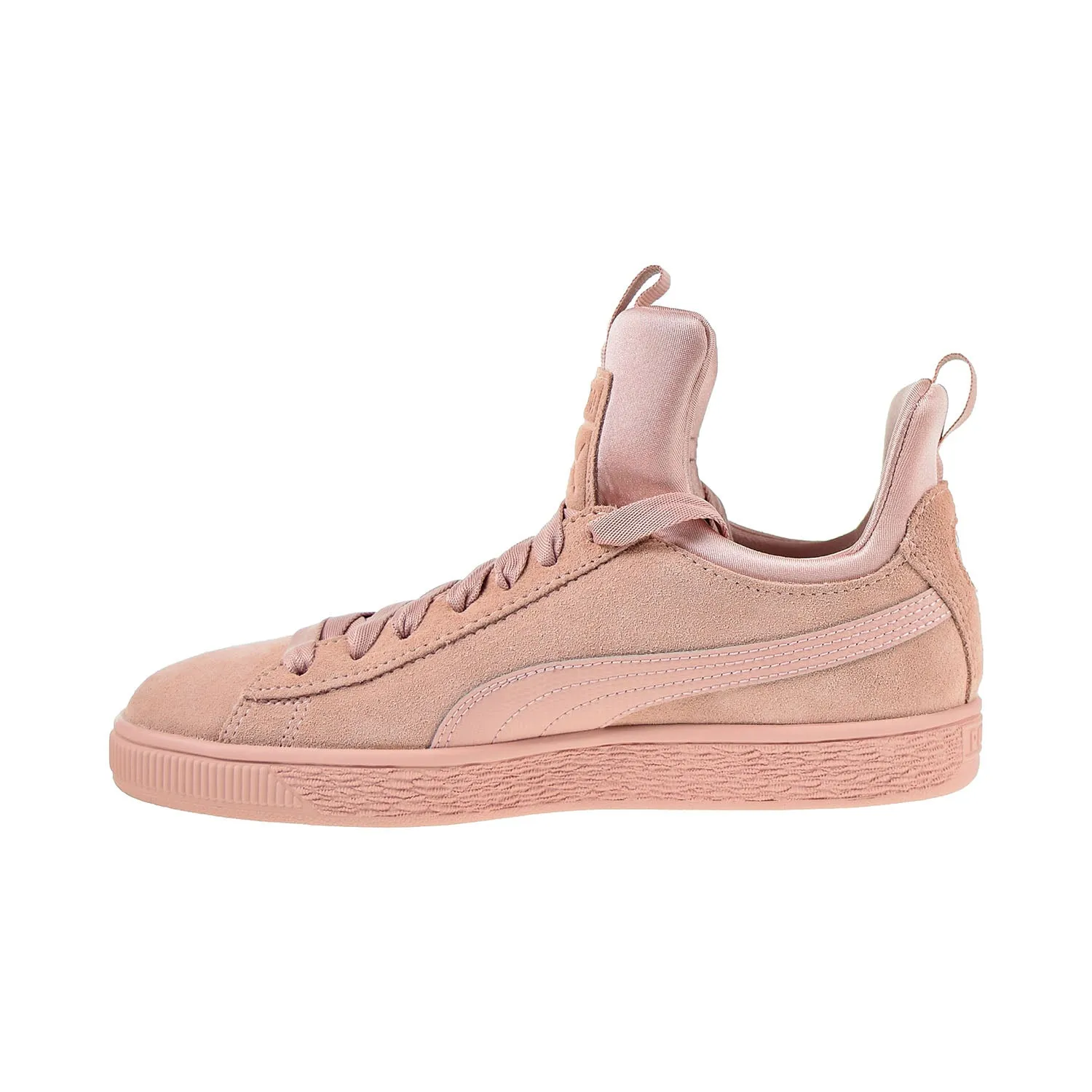 Puma Suede Fierce Women's Shoes Peach Beige