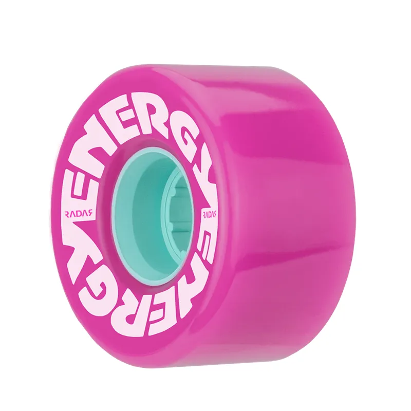 Radar Energy Roller Skate Wheels 57mm 78a - Purple (4 Pack)