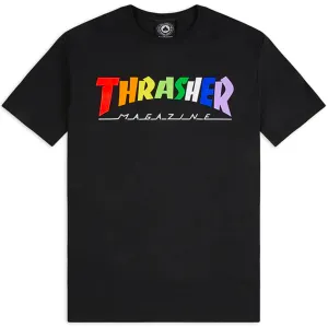 Rainbow Mag Tee (Black)