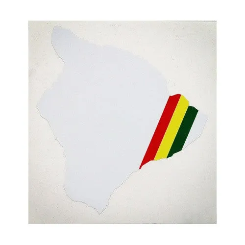 *Rasta Big Island 4" Diecut Sticker