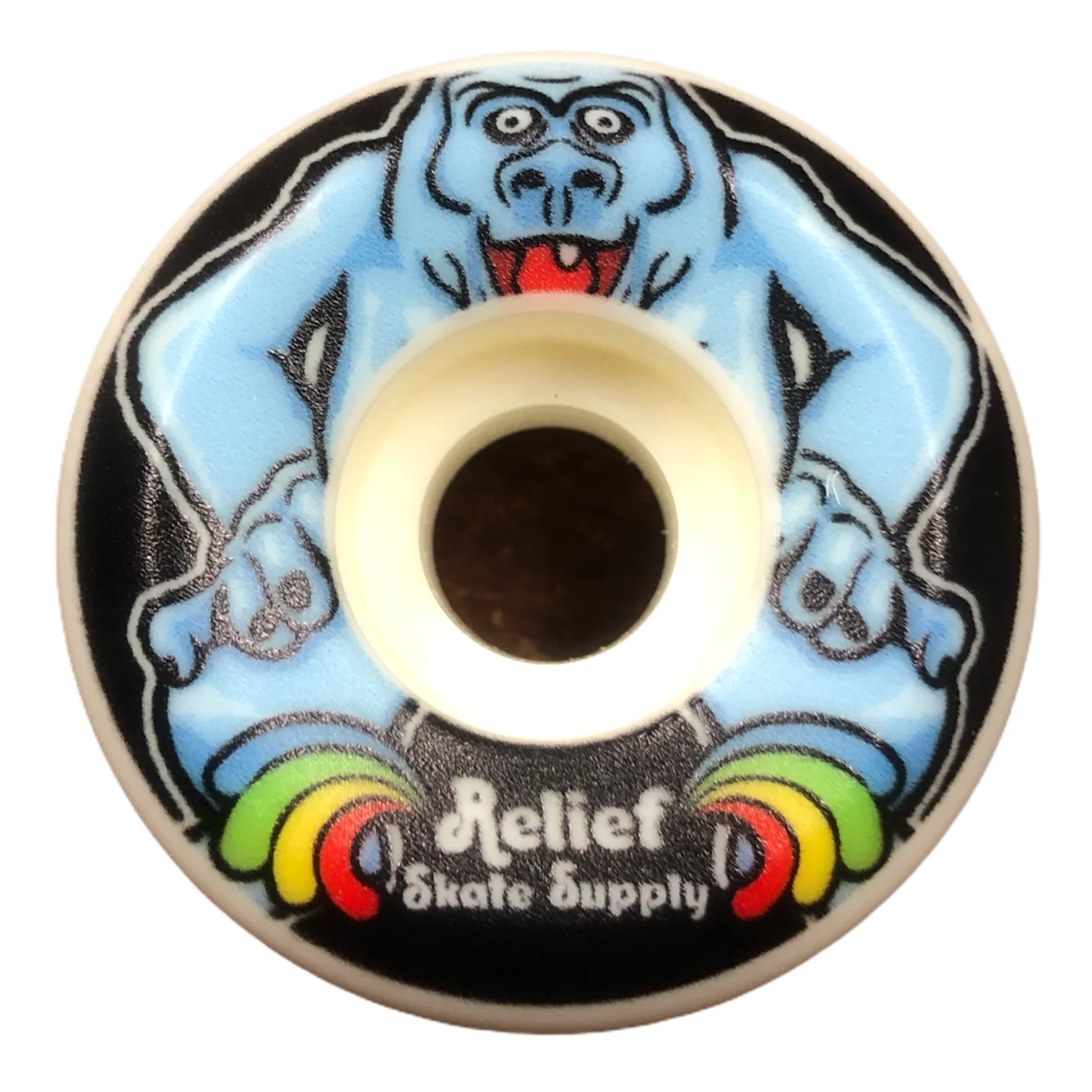 Relief Abominable Snowman Wheels 52mm