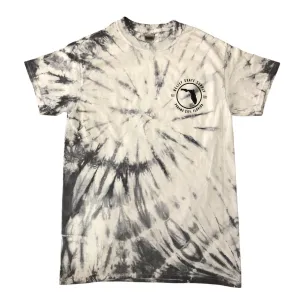 RELIEF FLORIDA PINWHEEL TIE DYE TEE GRAY