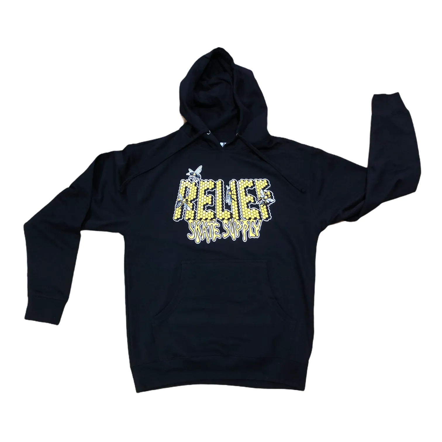 Relief Honey Bee Hoody Black