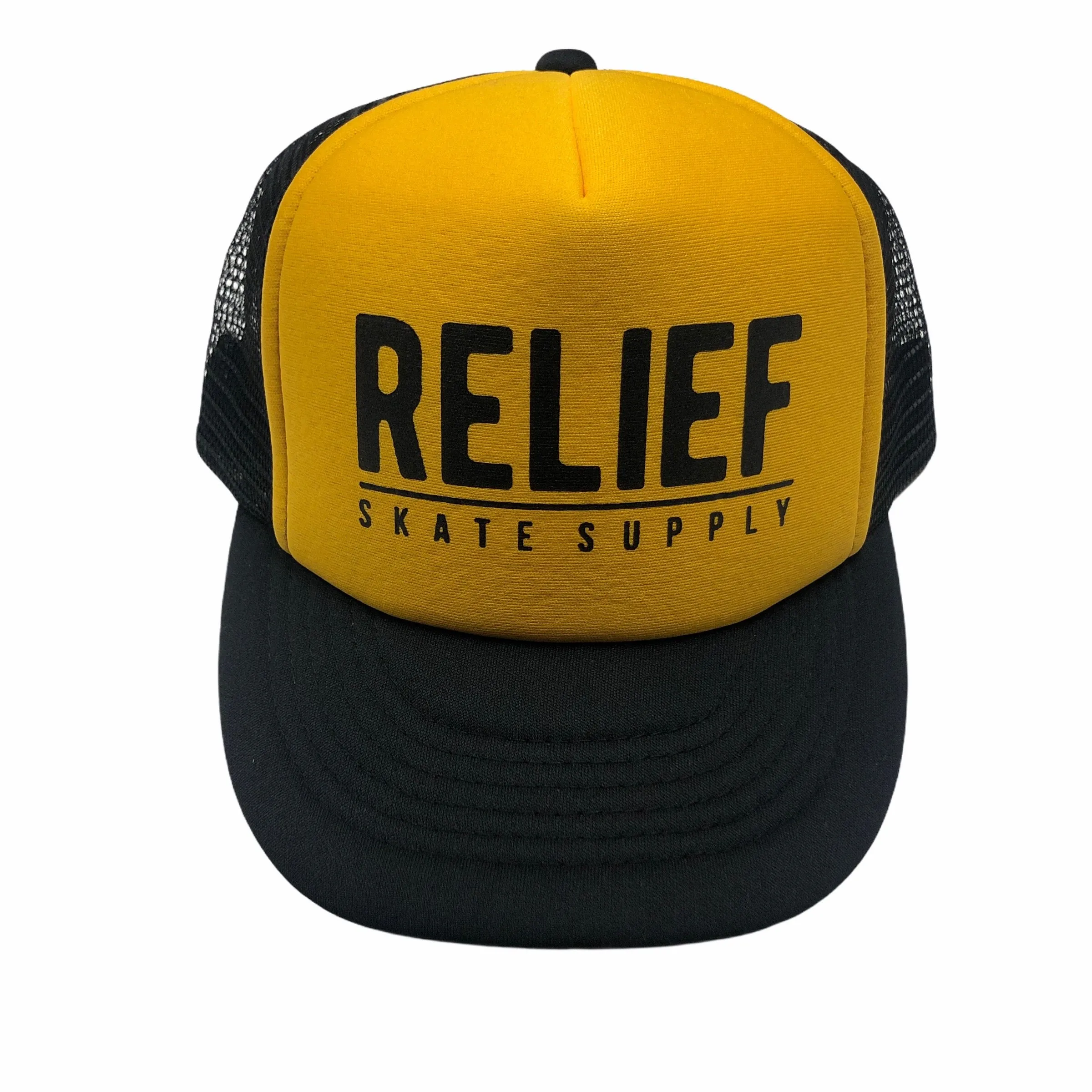 RELIEF MESH TRUCKER GOLD/BLACK